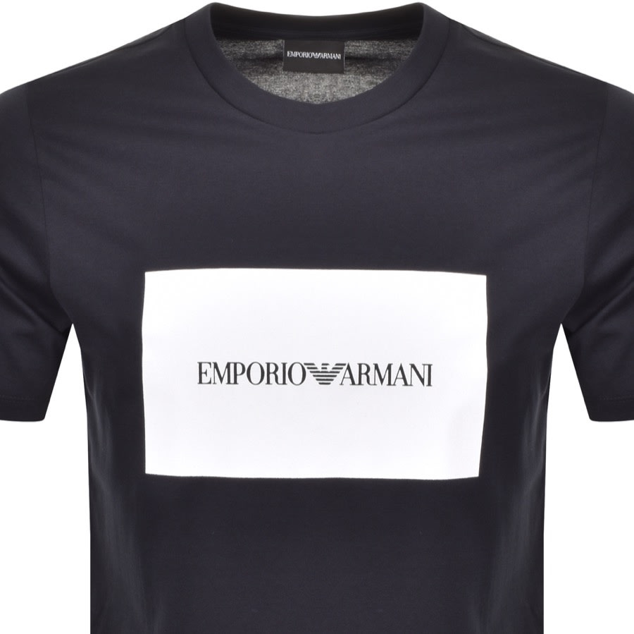 Alternative Image for ProductEmporio Armani Crew Neck T Shirt Navy2